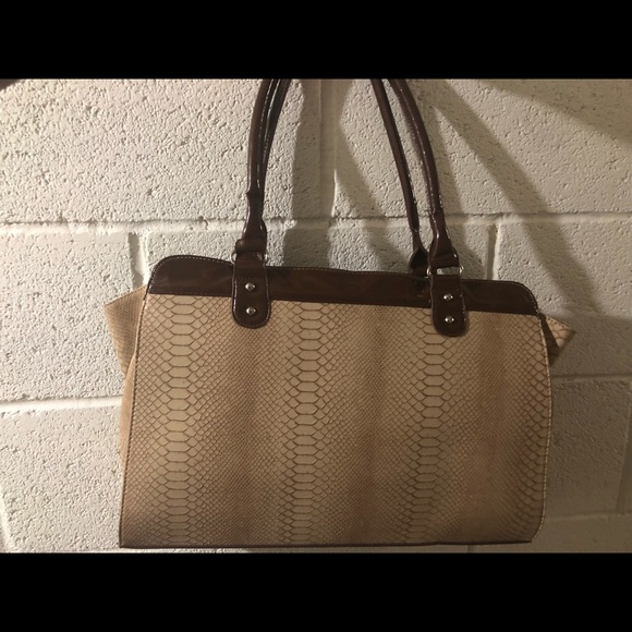Large Snakeskin Laptop bag - Picture 2 of 4